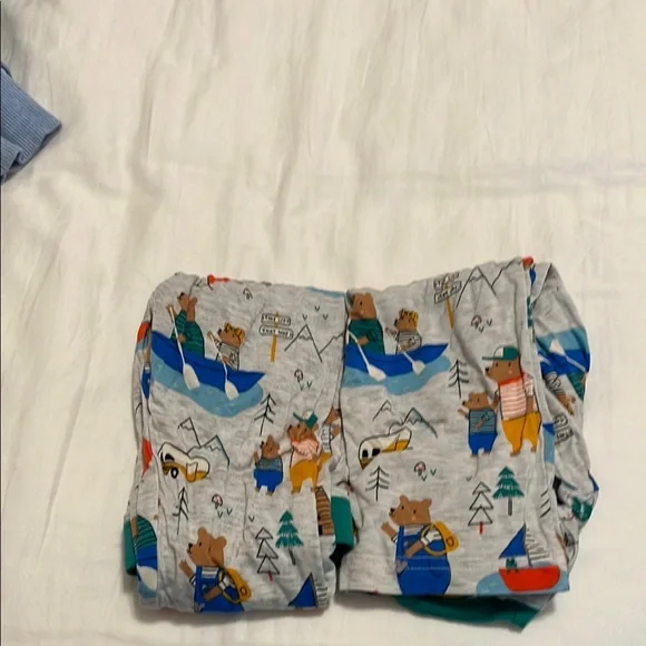 Little Sleepies Bear Pajamas 3T - Picture 5 of 5